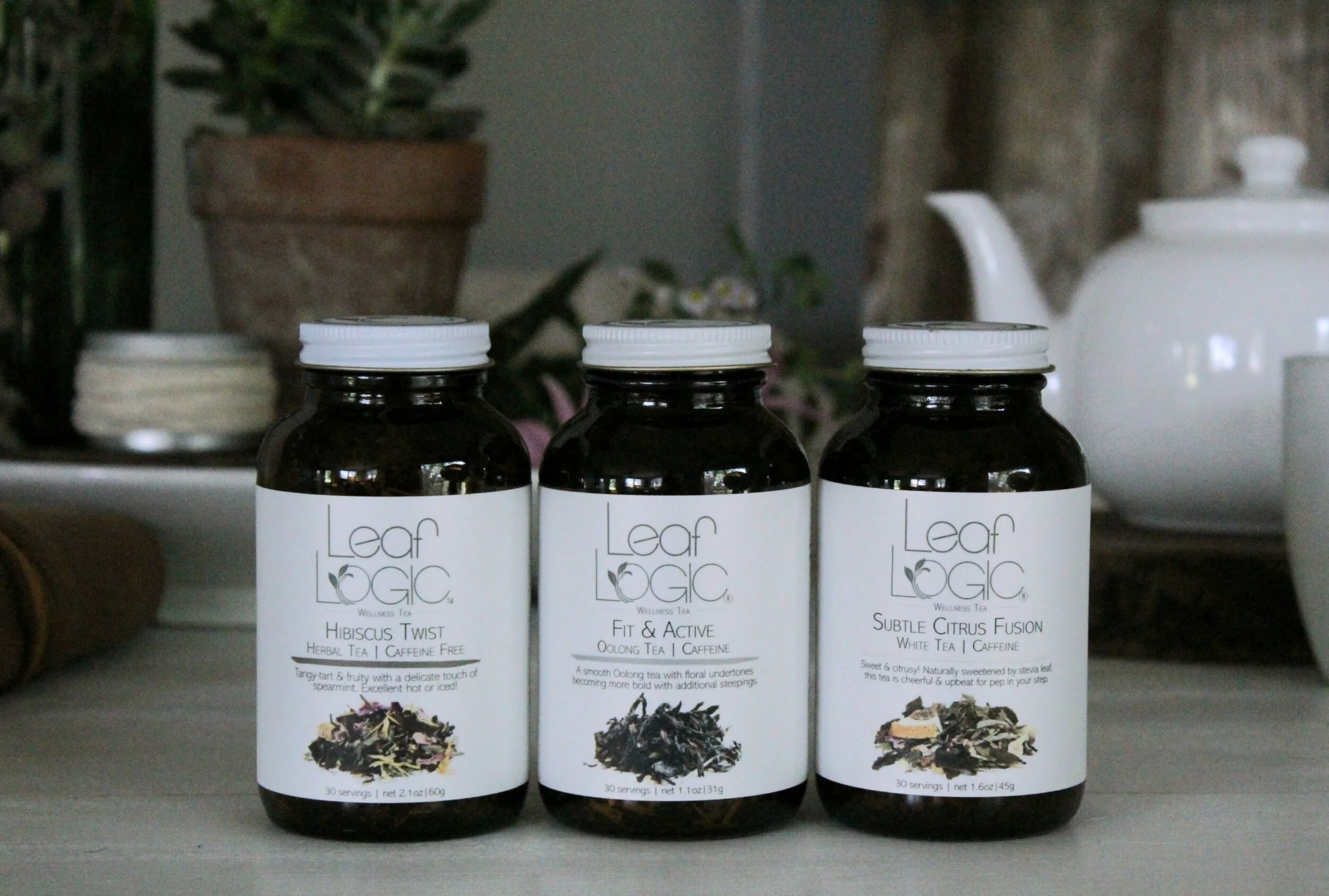 Hibiscus Twist — Leaf Logic Wellness Tea